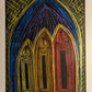 Temple - in Color, Hand-colored Original Print 1 of 1.
