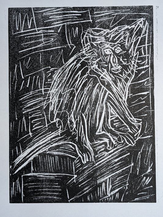 Monkey, Original Print