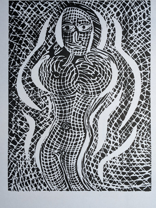 Hypnotic Dancer Original Print