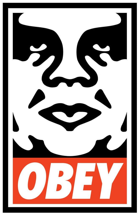 Obey Icon, Signed offset lithograph, Shephard Fairey