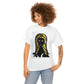 Woman with Cycladic Head Unisex Heavy Cotton Tee