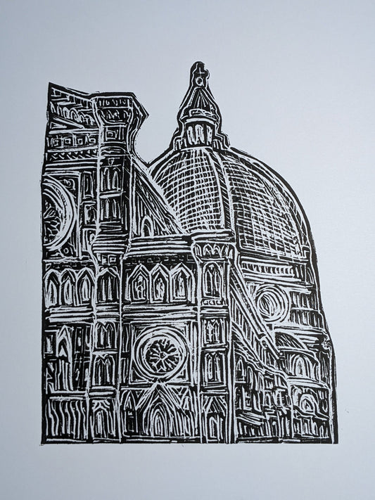 Florence Cathedral, Duomo, Original Print