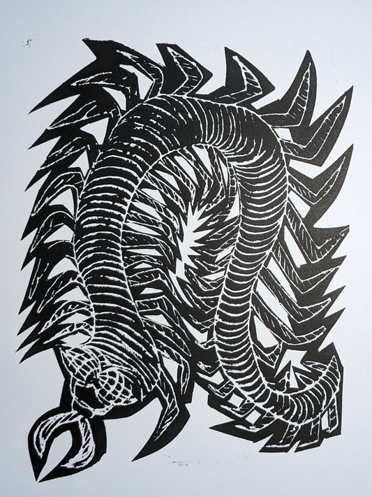 Millipede, Original Print