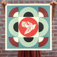 Obey Geometric Dove Set, Signed offset lithograph set (3) lithographs, each lithograph signed by Shephard Fairey