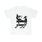 Pan Dancing with His Goat Unisex Tee Shirt
