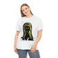 Woman with Cycladic Head Unisex Heavy Cotton Tee